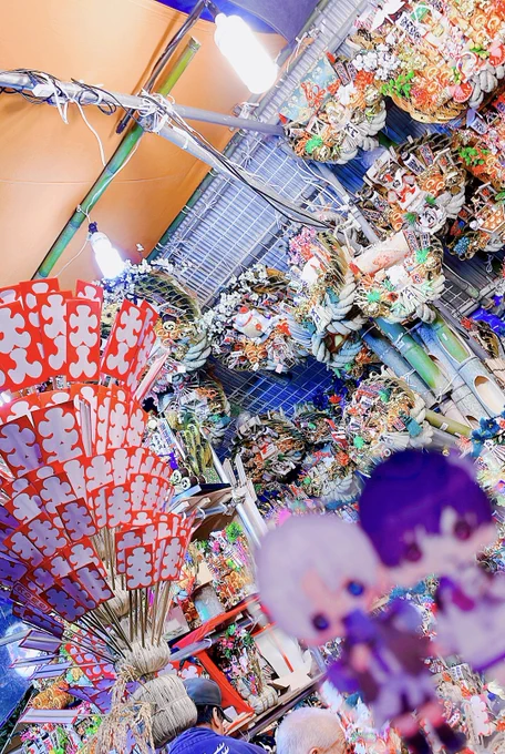 歌舞伎町花園神社酉の市!ホストだらけだ〜 #あいらぶかぶきちょー 