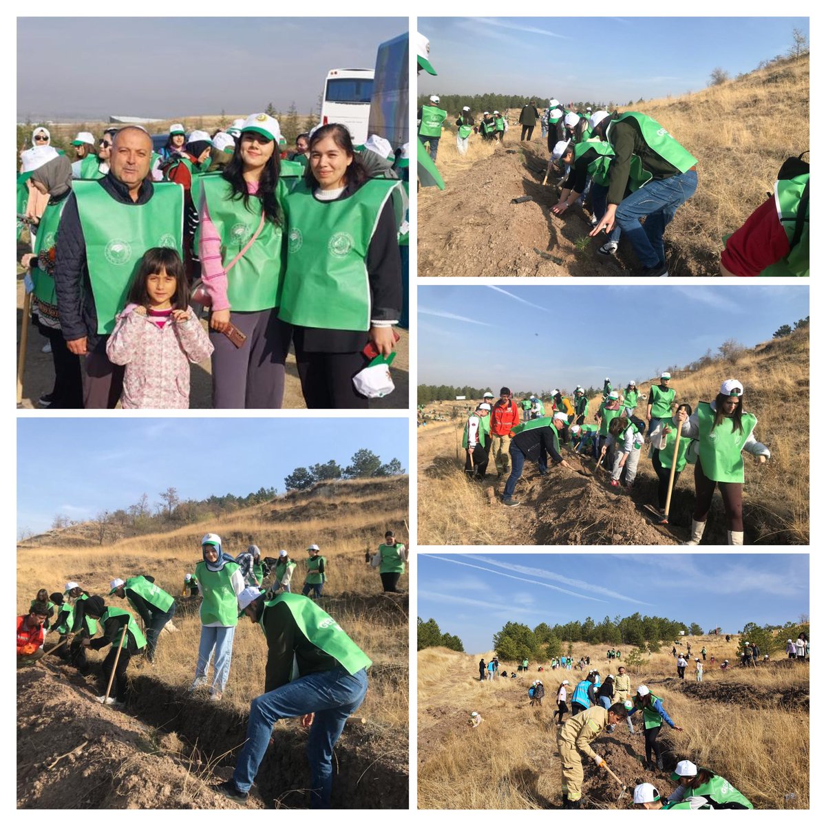 CorumKYGM's tweet photo. 😊11 Kasım Millî Ağaçlandırma Günü Kutlu Olsun!🌳

11 Kasım #MilliAğaçlandırma Günü kapsamında İl Protokolü, GSB Yurtlarımızda barınan öğrencilerimizin katılımıyla ile birlikte fidan dikimi gerçekleştirdik. 

#CumhuriyeteNefes olacağız!🇹🇷🌱 https://t.co/rIPiD6FTdb