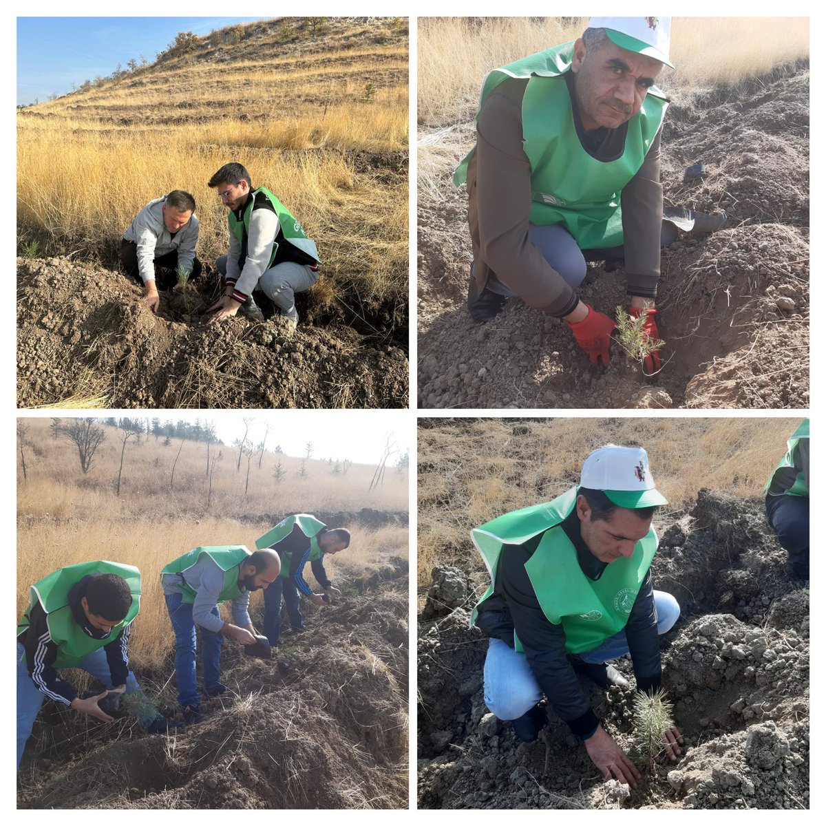 CorumKYGM's tweet photo. 😊11 Kasım Millî Ağaçlandırma Günü Kutlu Olsun!🌳

11 Kasım #MilliAğaçlandırma Günü kapsamında İl Protokolü, GSB Yurtlarımızda barınan öğrencilerimizin katılımıyla ile birlikte fidan dikimi gerçekleştirdik. 

#CumhuriyeteNefes olacağız!🇹🇷🌱 https://t.co/rIPiD6FTdb