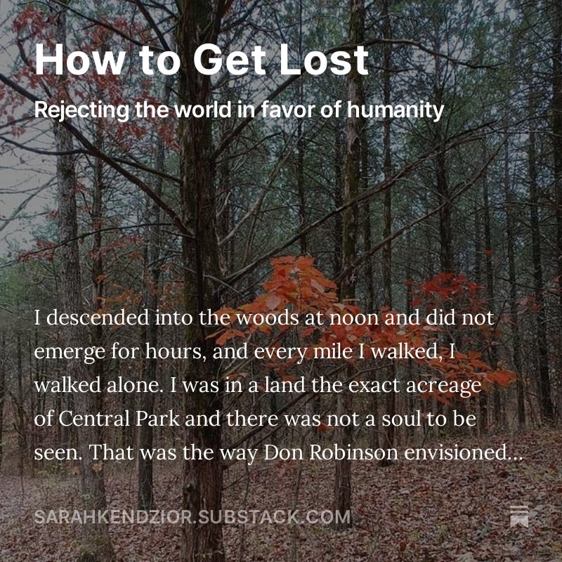 sarahkendzior's tweet photo. New essay from me! On solitude, sorrow, and holding on to your humanity when so many are surrendering theirs https://t.co/9fiKaWyMx3 https://t.co/BqKQwdstWM