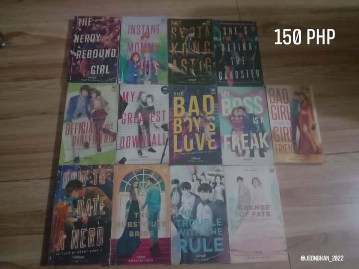 Jeonghan_2022's tweet photo. Hiii pooo, I'm planning to sell some of my books, baka interested po kayoo. PM me if you want to check po yung condition ng book.

Prices are indicated in the pictures. 
Prices is still negotiable pa po hehehe 

RS: Planning to buy caratbong v3 https://t.co/g0sb3zOlC3