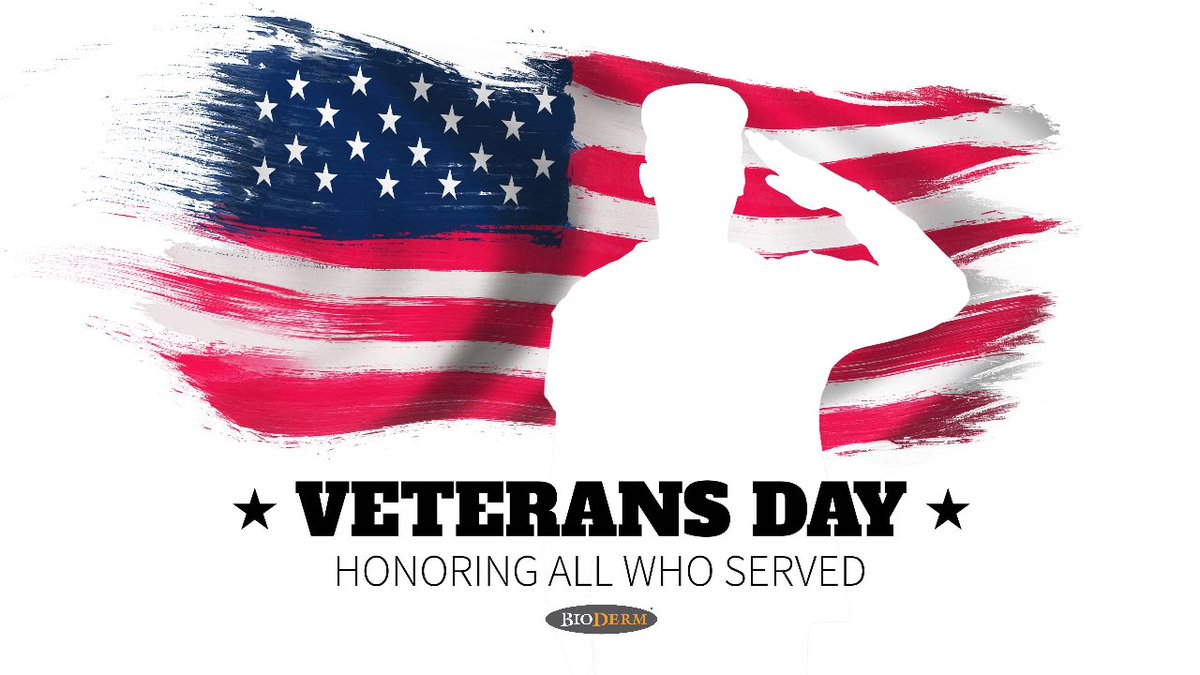 Honoring Our Heroes: Happy Veterans Day! Today and always, we would like to express our deepest gratitude to the brave men and women who have served and sacrificed for our freedom.  🙌 #VeteransDay #ThankYouForYourService