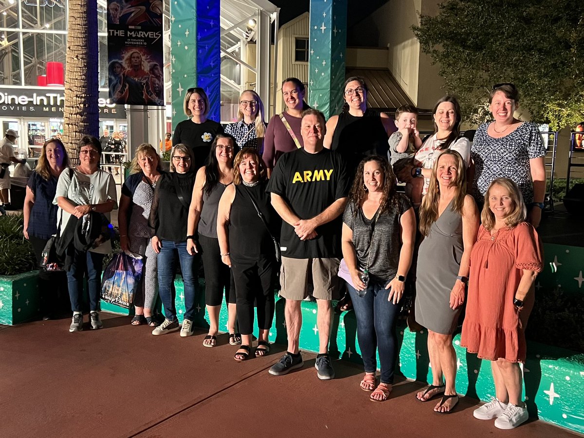 Lots of learning happening for our teachers at #NAGC23 along with some fun fellowship time.