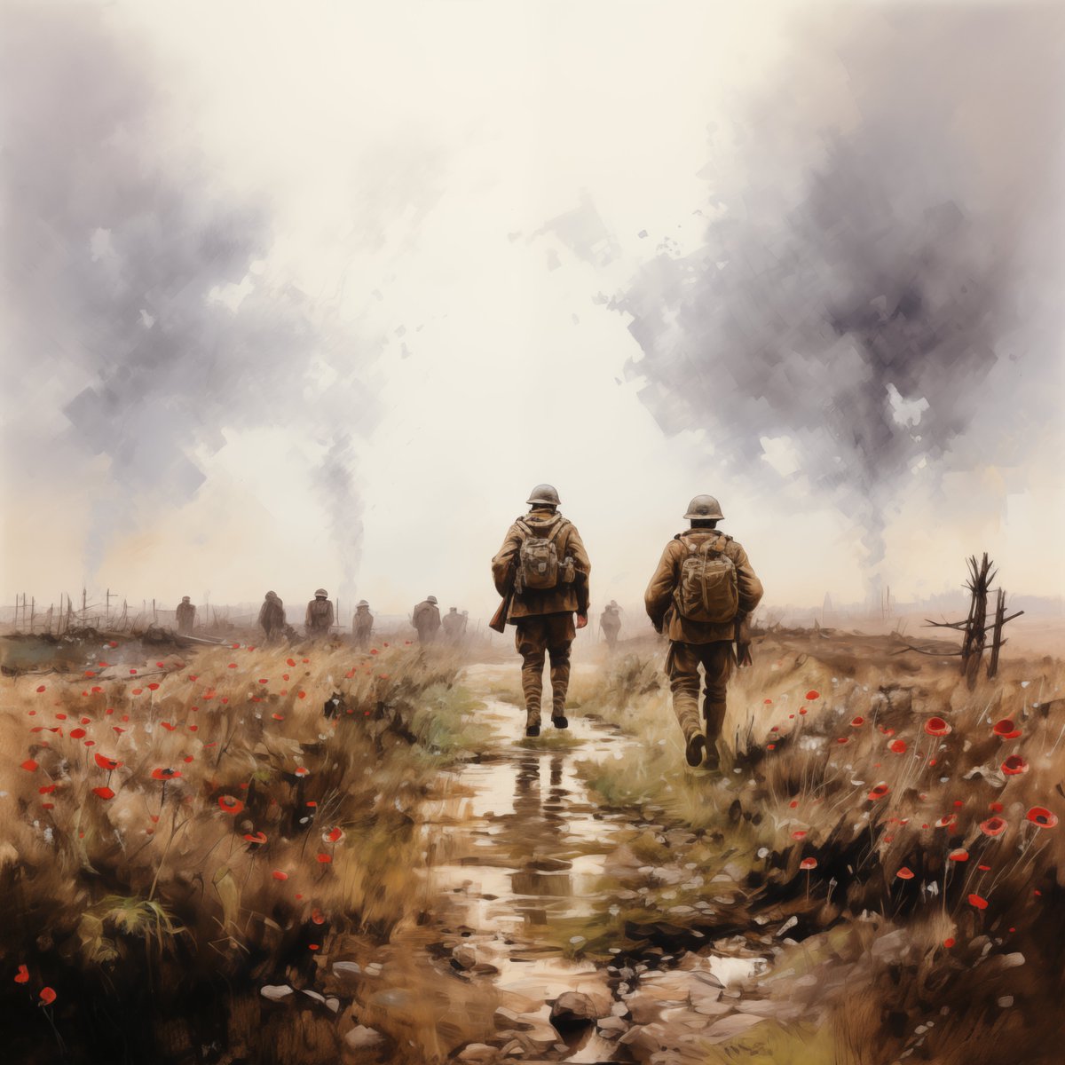 "Over the top."

#LestWeForget #WeWillRememberThem