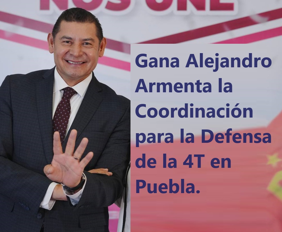 Envío un gran Abrazo a mi Amigo el Senador <a href="/armentapuebla_/">Alejandro Armenta</a> por lograr el objetivo de ser el COORDINADOR ESTATAL DE <a href="/PartidoMorenaMx/">Morena</a> en PUEBLA ,sin duda muy merecido nombramiento,su tezon,capacidad y experiencia política han Sido FACTOR ,#enhorabuena <a href="/FACTORCIUDADANO/">FACTOR CIUDADANO</a>  @Puebla500