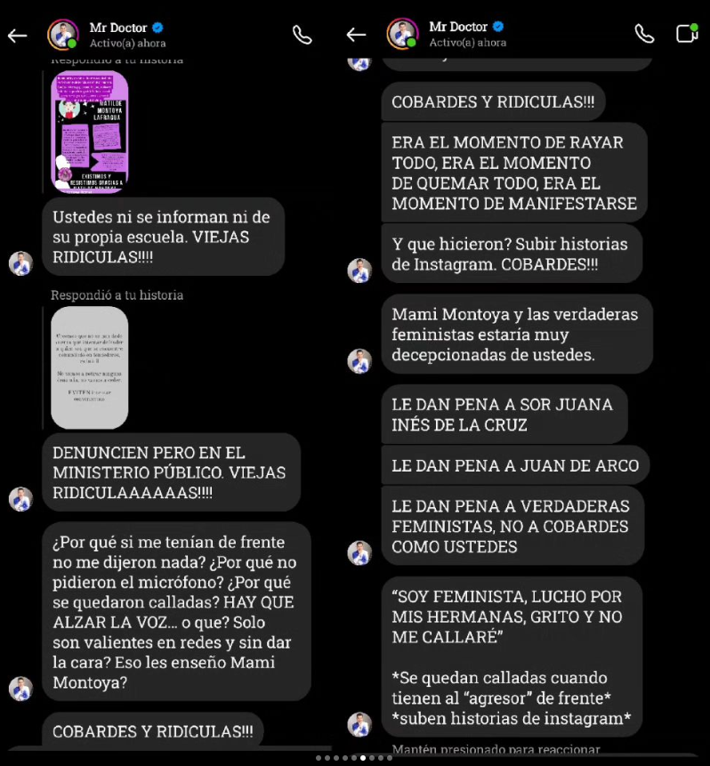 🔥🔥MR DOCTOR TOTALMENTE CANCELADO🔥🔥

Mr Doctor el pasado lunes 6 de noviembre fue invitado por la facultad de medicina UNAM en México a dar una conferencia sobre "abordaje terapéutico de los meningiomas".

Dicha invitación fue totalmente repudiada por el colectivo "Mujeres