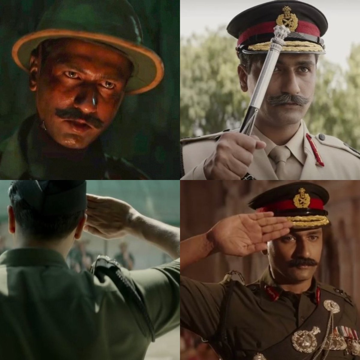Update 🚨: #SamBahadur #VickyKaushal 

#BadhteChalo, the first song from #Samबहादुर is penned by legendary Gulzar sahab, sung by Shankar Mahadevan & Divya Kumar and has war cries of every regiment from the Indian Army.

Song to be out this Monday!

Source: BollywoodTalkies