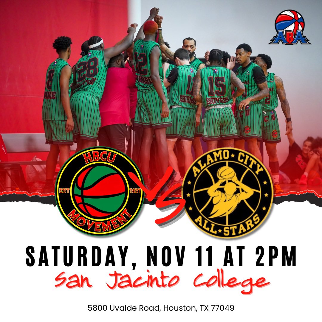Game day! #ICE <a href="/TheHBCUMovement/">The HBCU Movement</a> <a href="/RealABAleague/">American Basketball Association</a>