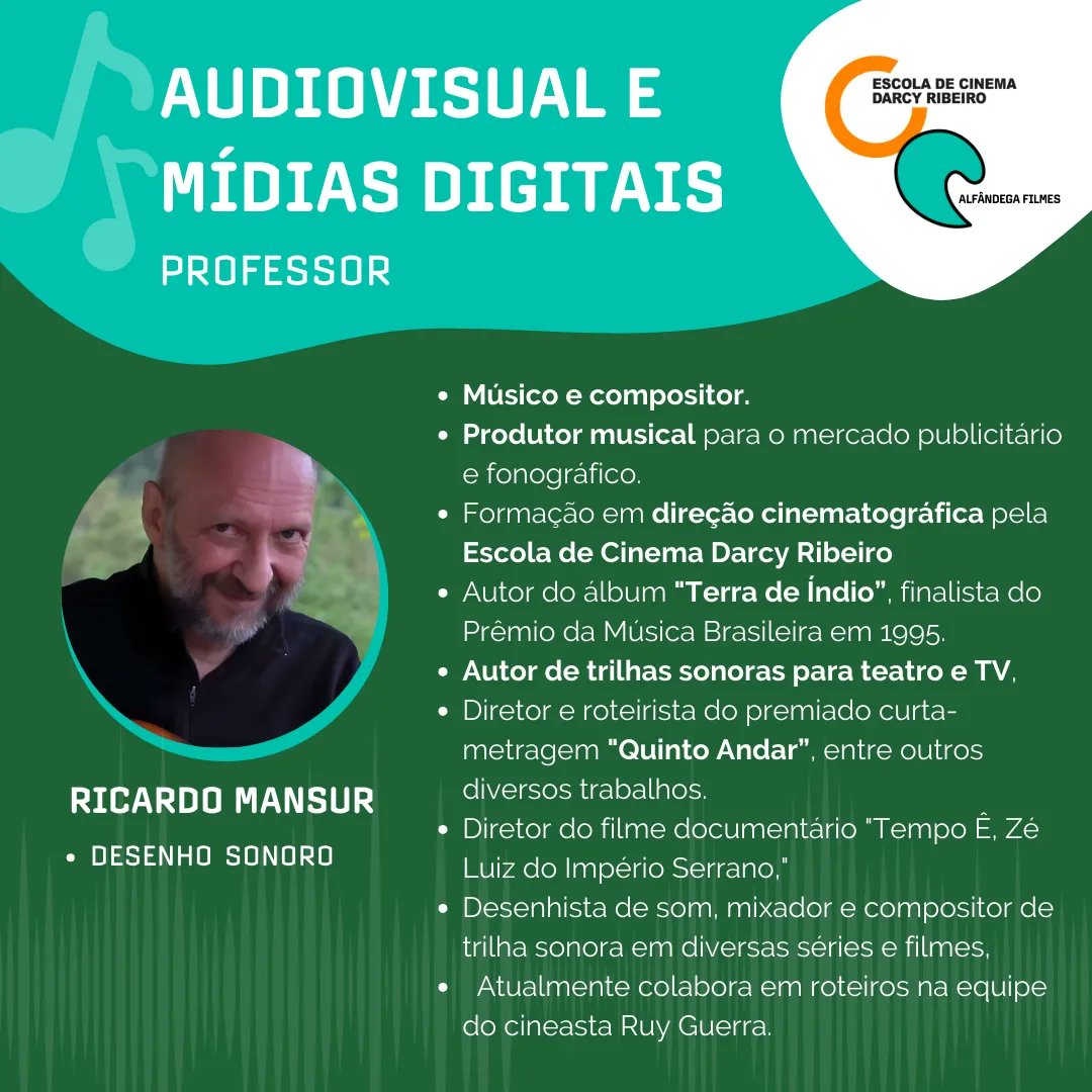 AlfandegaFilmes's tweet photo. Explore som diegético, pro tools, psicoacústica e muito mais nesta jornada única para transformar o som em uma peça fundamental na composição audiovisual. 🎶🎬 

Faça já sua matrícula: https://t.co/e67ytrQ3PI

 #Audiovisual #MidiasDigitais #CursoAudiovisual #AlfandegaFilmes #ECDR https://t.co/igwD230nn1