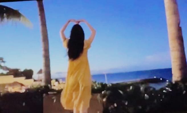 chaeyeon revealed pictures from her recent trip 🫧🌊