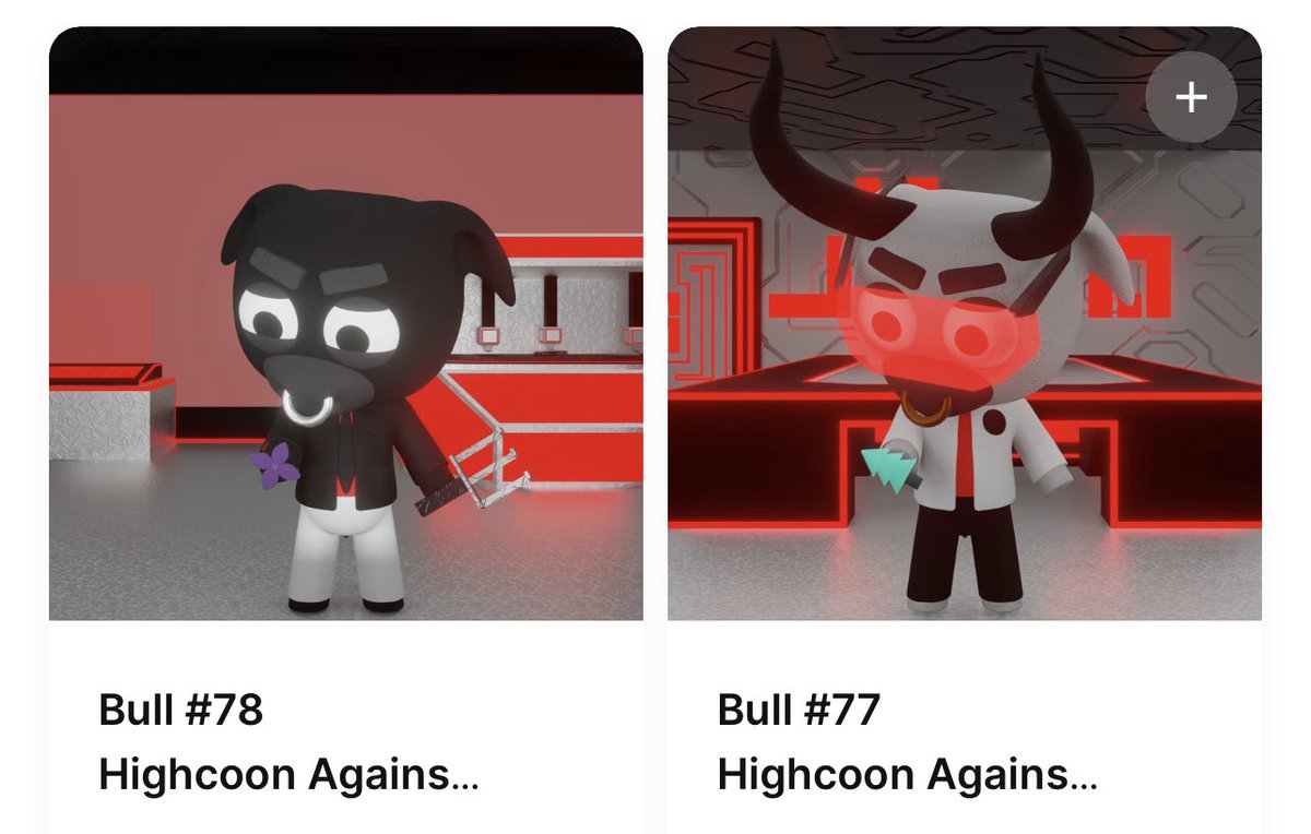 Defiant0x's tweet image. Minted my Bulls from @highcoon_nft #HighVibes