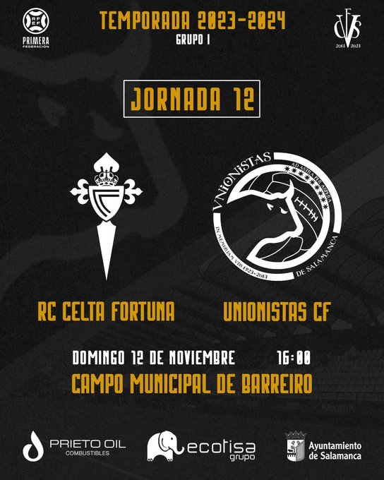 2023-2024 | 12º Jornada | Celta B 2  - 1 Unionistas de Salamanca CF F-qHtI9XgAAVlQH?format=jpg&name=small