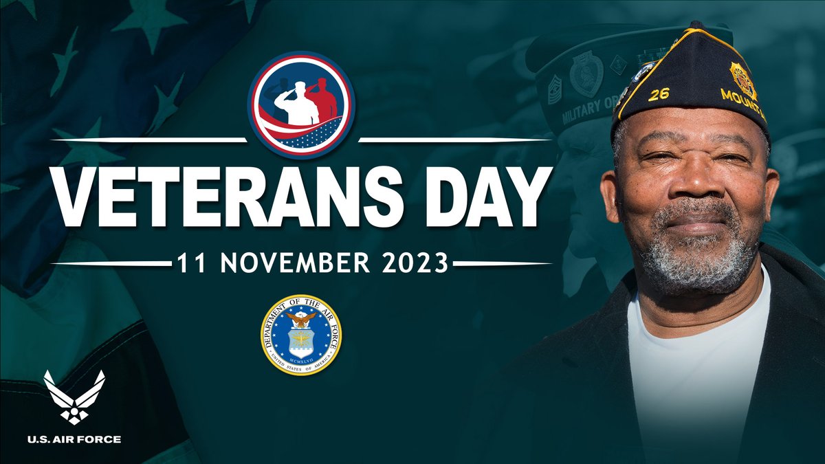This Veteran's Day we honor the men &amp; women who have served in all the U.S. Armed Forces and thank them for their ongoing dedication to the security of our nation.