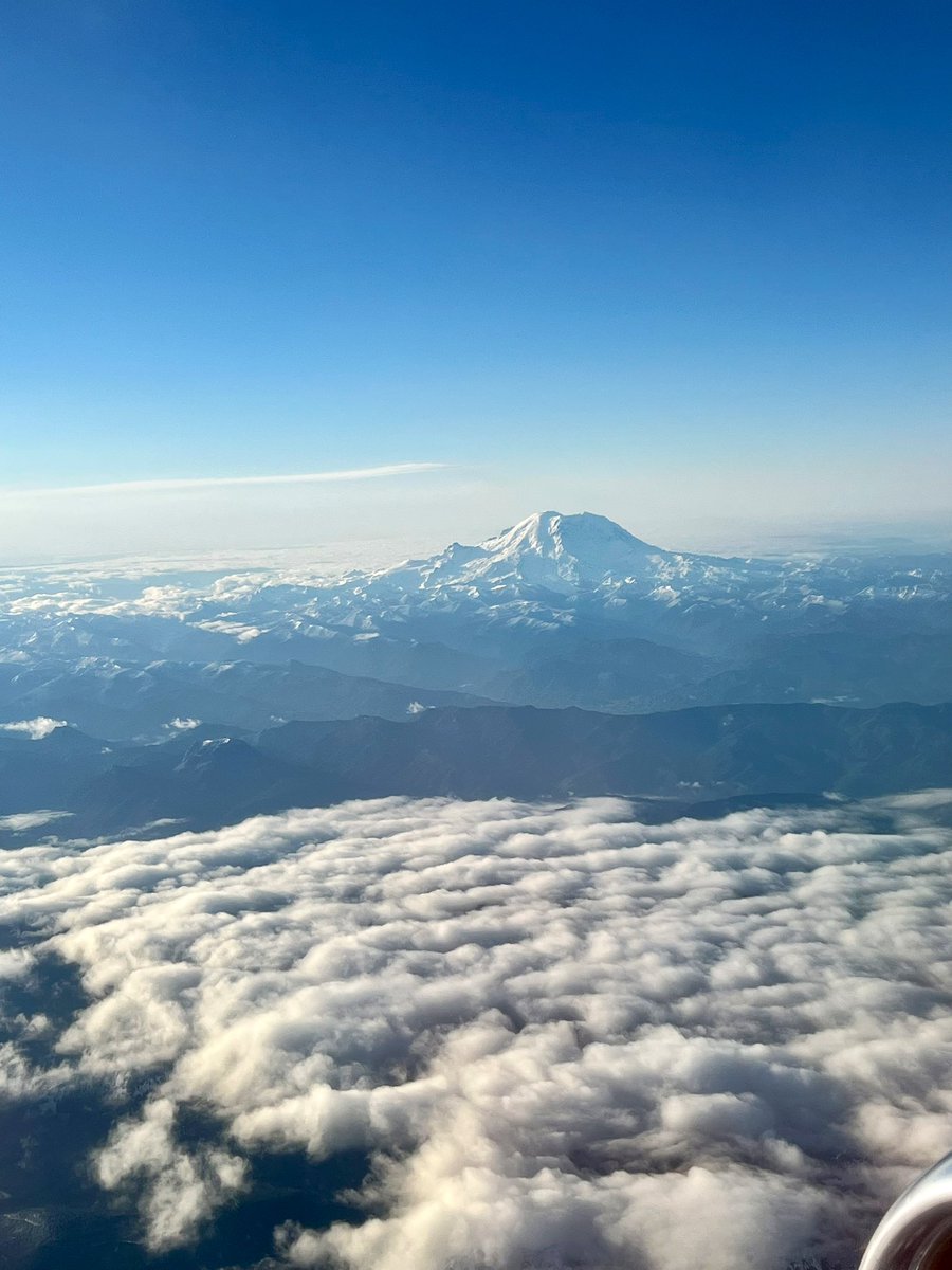 Isn’t it wild how at a certain elevation it’s almost impossible to distinguish where the hard stone snow-capped mountaintops end and the wispy dreamy clouds begin?