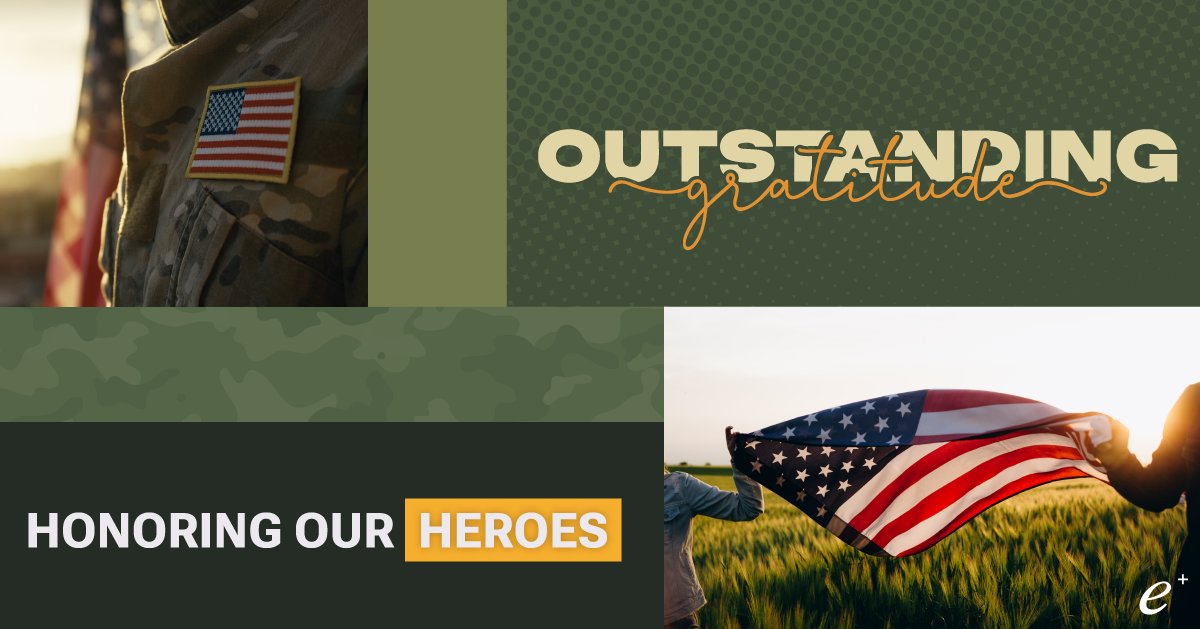 We are honored and proud to have many active and former service members on the ePlus team. It is with Outstanding Gratitude that we celebrate you today and always. Happy Veterans Day!
brnw.ch/21wEmnU