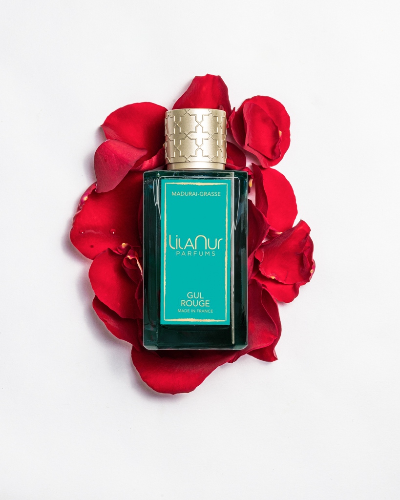 A time to cherish the light within. Our bright and complex eau de parfum, Gul Rouge, is a celebration of the opulence and beauty encapsulated by the scent of rose in all its dimensions. #LilaNurParfums #Diwali #GulRouge