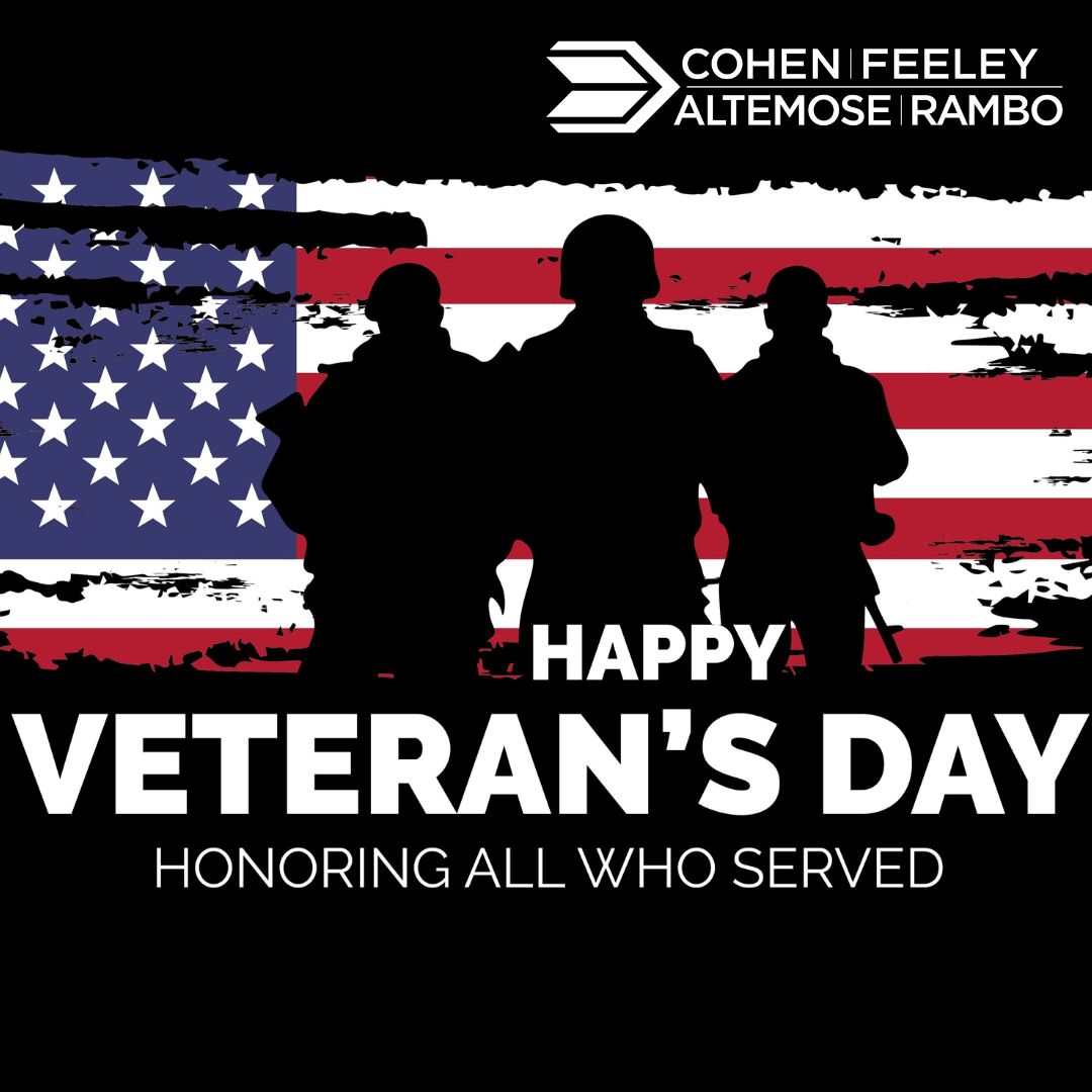 Happy Veterans Day to all of the brave men and women who fearlessly served our great country.  We are forever grateful for your sacrifice and dedication. #VeteransDay2023 #cfarlaw