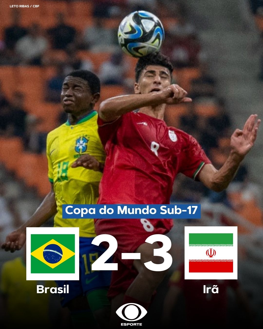 Brasil está no Grupo C da Copa do Mundo Sub-17, com Irã, Nova