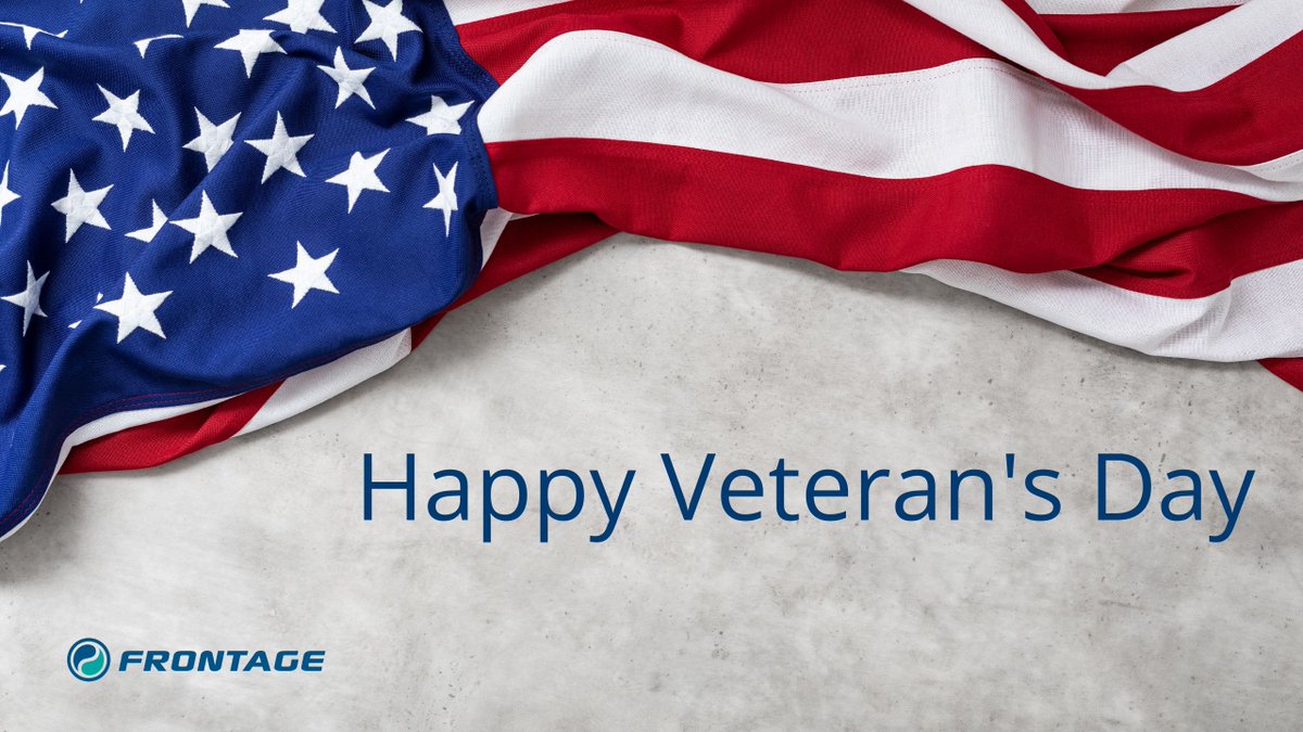 FrontageLabs's tweet image. Honoring all who served.
