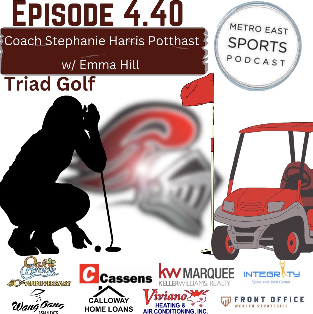 Check out @spotthastTHS and Emma Hill of @TriadHighSchool, and @TriadGirlsGolf in our latest episode talking all things about their fantastic season!!! open.spotify.com/episode/4y0HZH…