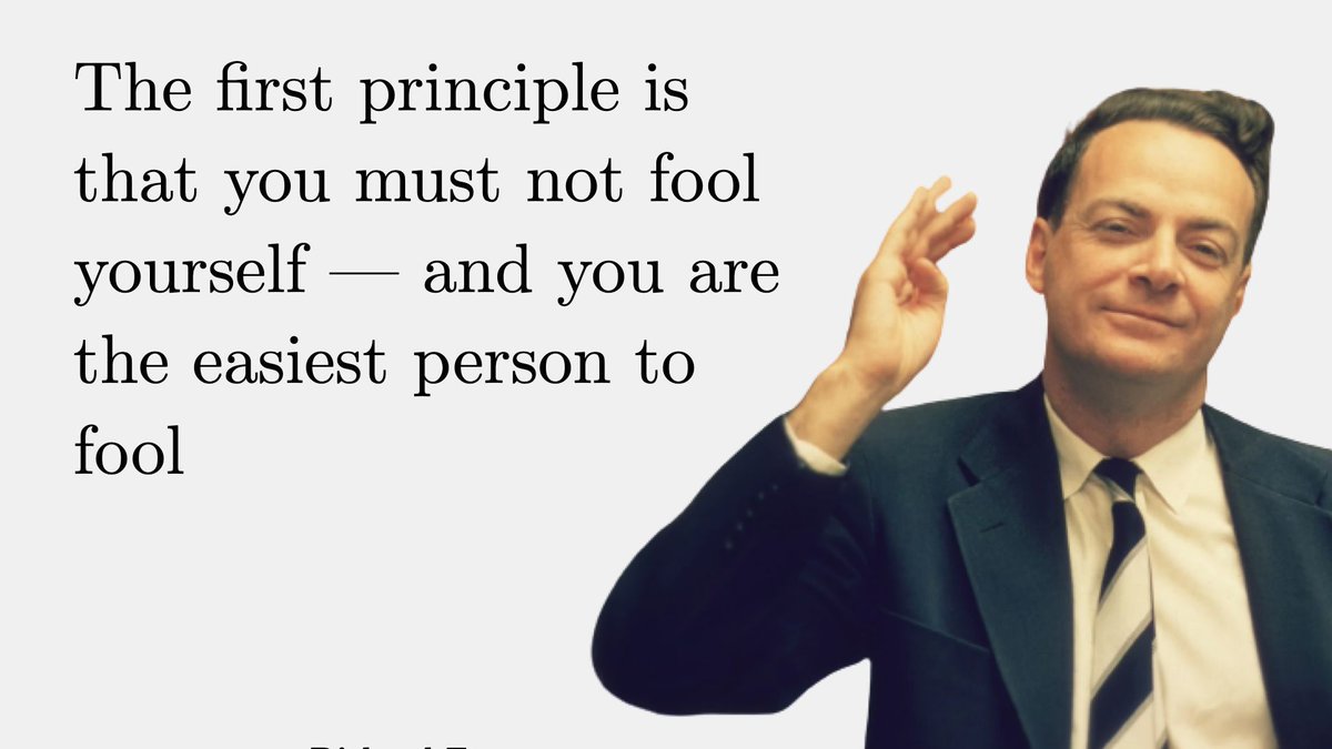 Feynman’s advice to young scientists