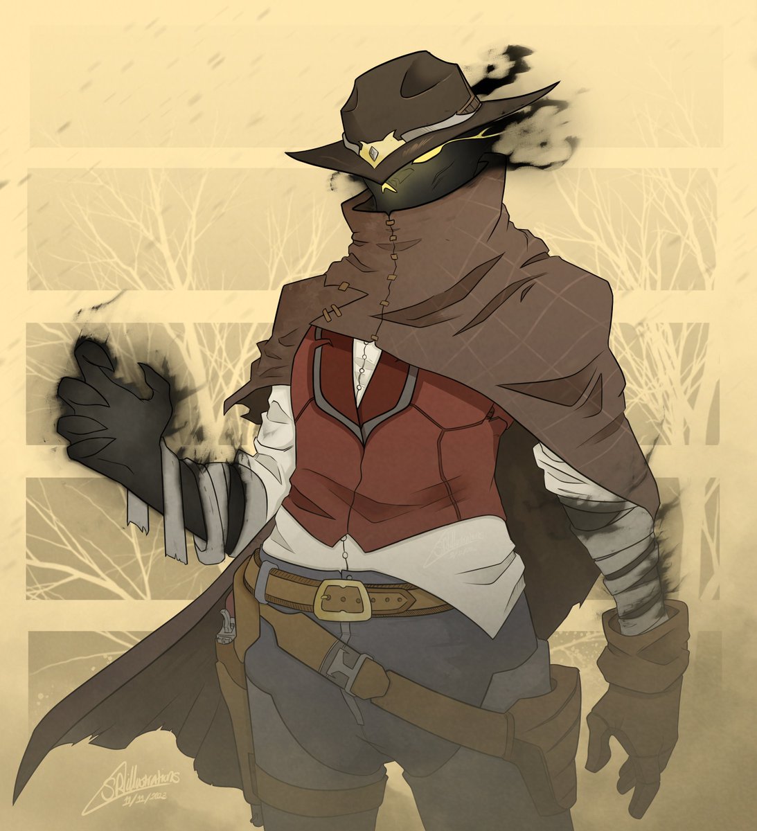 Smoke Genasi Sorcerer "Zaros"

I haven't been posting like i used to anymore, mainly due to work and university projects, of which i'll be posting all of near the end of the year!

#DnDcharacter #dungeonsanddragons #dndart #dnd5e