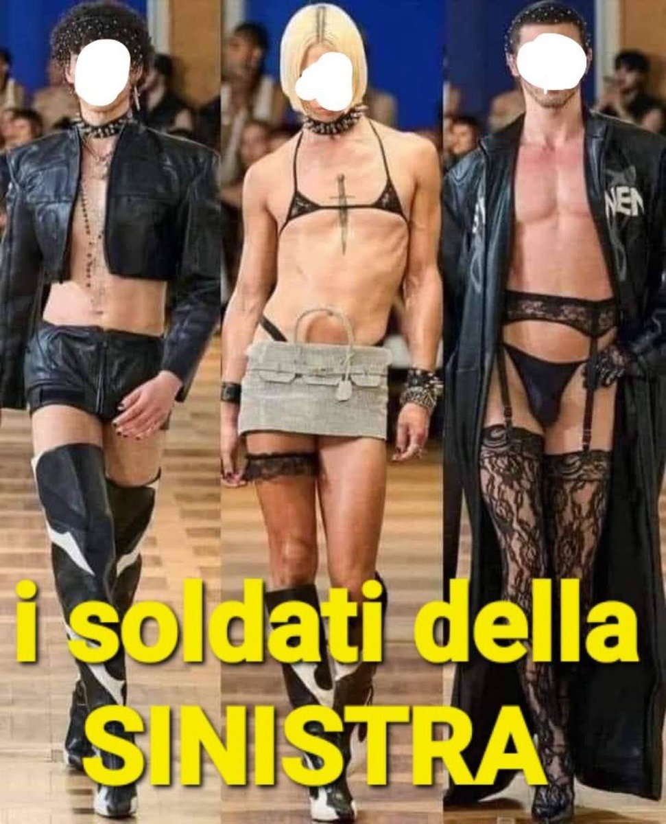 Vittori87874074's tweet image. IL PARTITO DI #LESBICHE E #RECCHIE