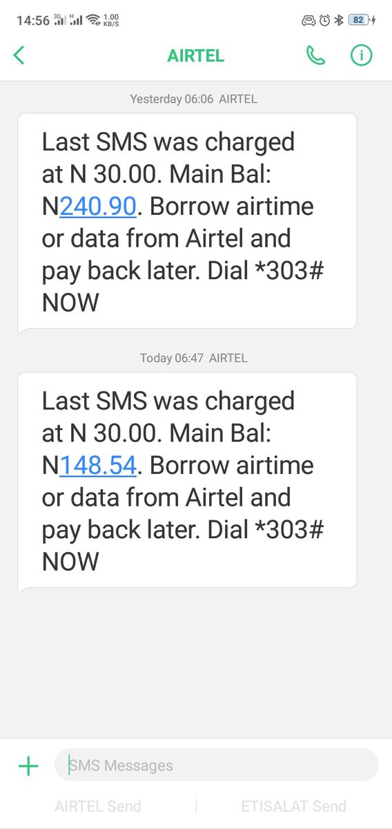 odfeso1's tweet photo. Behold AIRTELs illegal deductions.
 This is daylight fraud.
They should be called to order and brought to book https://t.co/UIlb1ITmU8