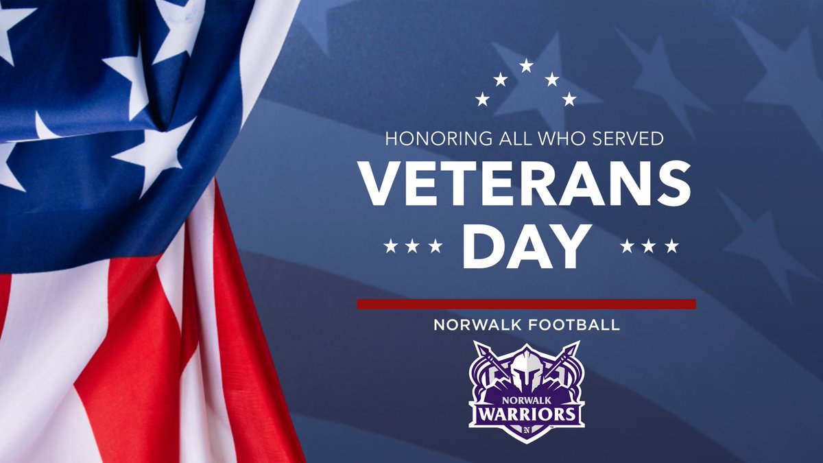 Happy Veteran’s Day! Thank you to all that have served to protect our freedoms. 

#Warriors⚔️