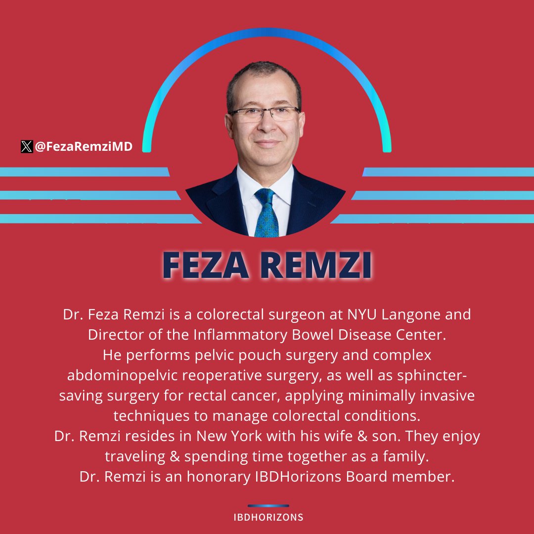 IBDHorizons (@ibdhorizons) on Twitter photo ✂️#SpeakerSpotlight✂️
🥼<a href="/FezaRemziMD/">Dr Feza Remzi</a> joins us for Gulf Coast’s #IBDHorizons23 6th session in Austin!!
🎤Guide to Discussing #IBD Surgery
🔗Don’t miss: ibdhorizons.org
🎸Nov 18
🔁Tell a friend
#MedEd #Crohns #UlcerativeColitis #IBDHorizons #Gastroenterology #GITwitter ✂️#SpeakerSpotlight✂️
🥼<a href="/FezaRemziMD/">Dr Feza Remzi</a> joins us for Gulf Coast’s #IBDHorizons23 6th session in Austin!!
🎤Guide to Discussing #IBD Surgery
🔗Don’t miss: ibdhorizons.org
🎸Nov 18
🔁Tell a friend
#MedEd #Crohns #UlcerativeColitis #IBDHorizons #Gastroenterology #GITwitter
