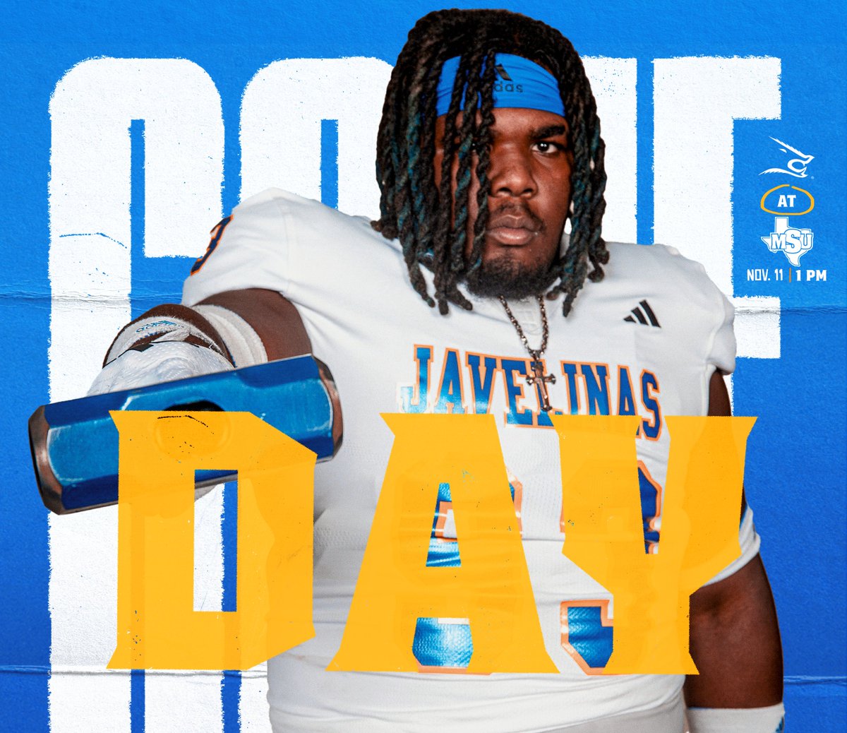 It's the last GAME DAY of the regular season as we get ready to take on Midwestern State!

🆚: MSU | 1 p.m. CT
📍: Wichita Falls, Texas
Preview📰: bit.ly/47q1Noi
Watch📺: bit.ly/40Gr6QH
Live Stat📊: bit.ly/3Qzqjwf

#LosHogs🐗 x #SeizeTheState⛓️