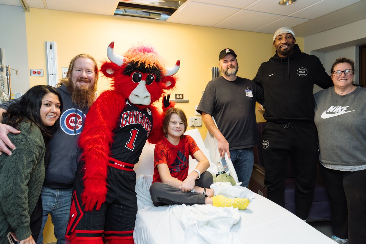 Advocate Children's Hospital (@advocatekids) on Twitter photo Patients at Advocate Children’s Hospital in Park Ridge got a grand surprise when <a href="/chicagobulls/">Chicago Bulls</a> player <a href="/AndreDrummond/">Andre Drummond</a> stopped by with <a href="/bennythebull/">Benny</a>! Thank you for helping us create these core memories for our patients. Patients at Advocate Children’s Hospital in Park Ridge got a grand surprise when <a href="/chicagobulls/">Chicago Bulls</a> player <a href="/AndreDrummond/">Andre Drummond</a> stopped by with <a href="/bennythebull/">Benny</a>! Thank you for helping us create these core memories for our patients.