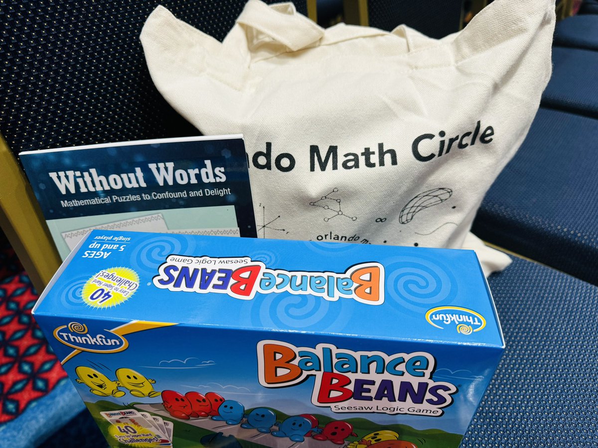 Yahoo! Won a door prize during an inspiring session on math circles. Thank you to the Orlando Math Circle—I’ll love exploring these resources with our <a href="/CobbAlp/">Cobb ALP</a> Ts! <a href="/orlandomathcir/">Orlando Math Circle</a> #NAGC23 #lovetothinkhere