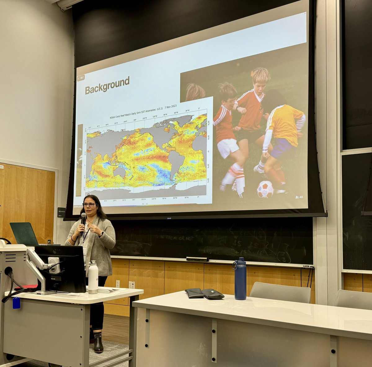 SMT (@smtlive) on Twitter photo #CMSAC Keynote Speaker Sarah Rudd, founder of <a href="/src_ftbl/">src | ftbl</a> on soccer analytics and how she became a sports data scientist. Turns out she used to do weather modeling using <a href="/NOAA/">NOAA</a> data. Guess science really is a good stepping stone. 👩🏼🔬😉 #CMSAC Keynote Speaker Sarah Rudd, founder of <a href="/src_ftbl/">src | ftbl</a> on soccer analytics and how she became a sports data scientist. Turns out she used to do weather modeling using <a href="/NOAA/">NOAA</a> data. Guess science really is a good stepping stone. 👩🏼🔬😉
