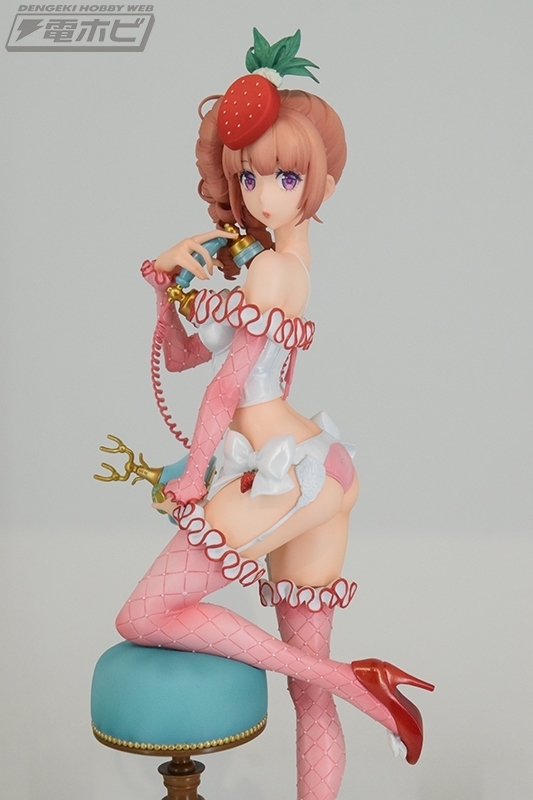初展示！ SALON de VITRINE いちごショートビスチェガール 彩色原型