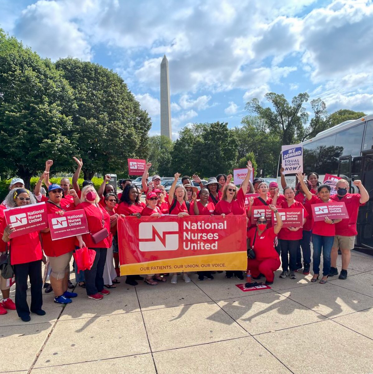 NationalNurses's tweet photo. On #VeteransDay, and throughout the year, #UnionNurses celebrate our heroes by fighting for safe and therapeutic care for veterans.

Our veterans deserve the best health care, which is why RNs continue to win recruitment and retention tools in VA hospitals across the country. https://t.co/Xc50UVT4jH