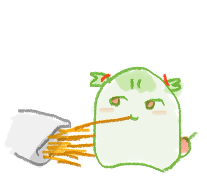 最後までチョコたっぷりだもん🍎 