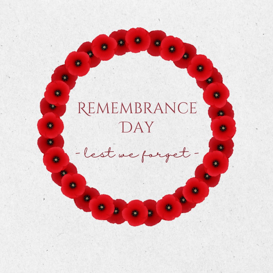 lest we forget.