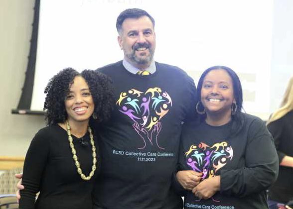 The community has convened to learn, lead, and lift one another at our Collective Care Conference this morning. <a href="/DenaSimmons/">Dena Simmons</a>