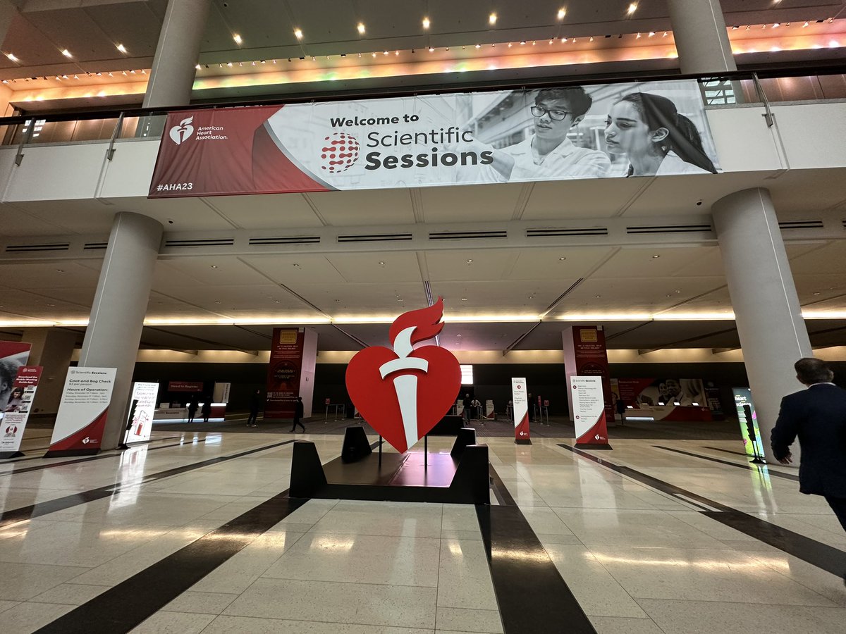 Excited for #AHA23! Ready to share our cardio research, connect with colleagues, and learn from the best in the field at @AHAScience. Join us on this journey! 🫀 @MayoClinicCV #MedTwitter #cardiotwitter #CardioOnc @AHAMeetings #ResearchHighlight