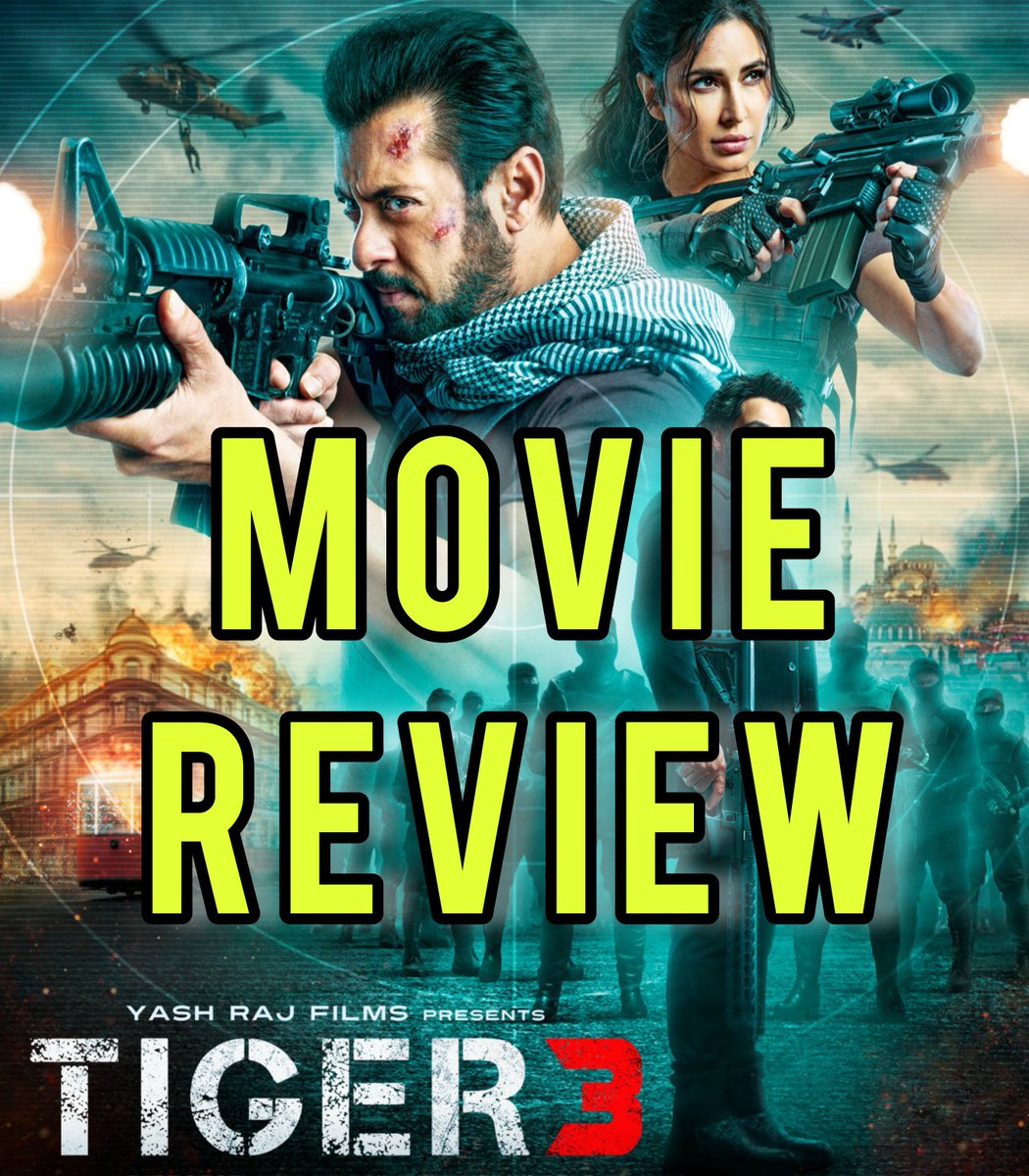 #OneWordReview...
#Tiger3Review: DISAPPOINTING.
Rating: ⭐️⭐
#Tiger3  refuses to slow down... 
Director #ManeeshSharma had a dream cast and a massive budget on hand, but creates a HUGE Mess.
 #Tiger3Diwali2023 #SalmanaKhan #ShahRukhKhan