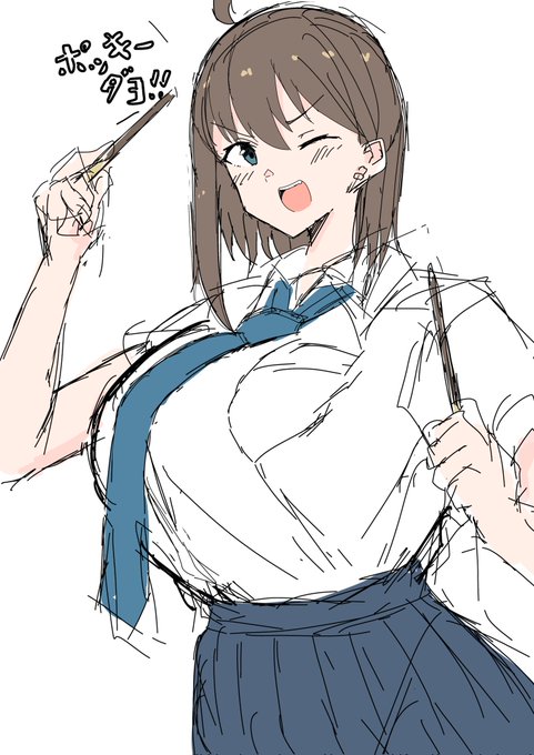 #ポッキーの日
忘れてた💦⛺️👔⛺️ 