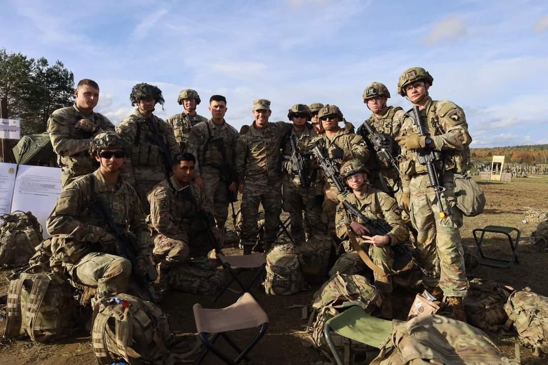 Phil Blaisdell (@csmblaisdell) on Twitter photo Congrats to the 548 <a href="/VCorps/">U.S. Army V Corps</a> & <a href="/USArmyEURAF/">U.S. Army Europe and Africa</a> Soldiers who earned their EIB/ESB/EFMB yesterday. All the hard work paid off. For those that didn’t get it, you will. It took me x2 to get my EIB. Keep your head up! Proud of all of you!
#StrongerTogether #ItWillBeDone #Victory Congrats to the 548 <a href="/VCorps/">U.S. Army V Corps</a> & <a href="/USArmyEURAF/">U.S. Army Europe and Africa</a> Soldiers who earned their EIB/ESB/EFMB yesterday. All the hard work paid off. For those that didn’t get it, you will. It took me x2 to get my EIB. Keep your head up! Proud of all of you!
#StrongerTogether #ItWillBeDone #Victory
