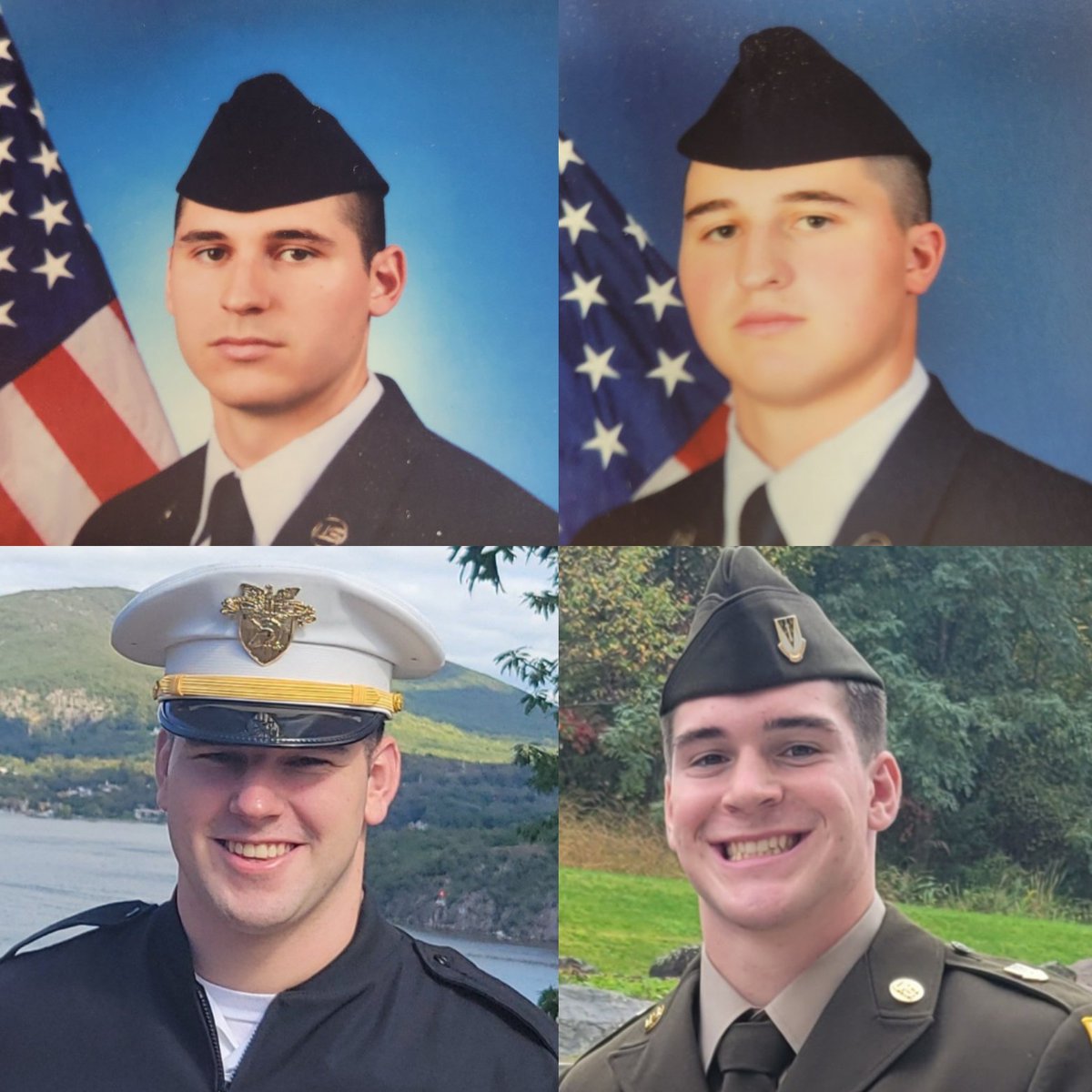 On Veterans Day, I would like to send out my 4 boys who all chose to serve so we can enjoy the freedoms we have. Love you, boys!💙🇺🇲🇺🇲🇺🇲🇺🇲
#GoArmy 
#GoAirforce