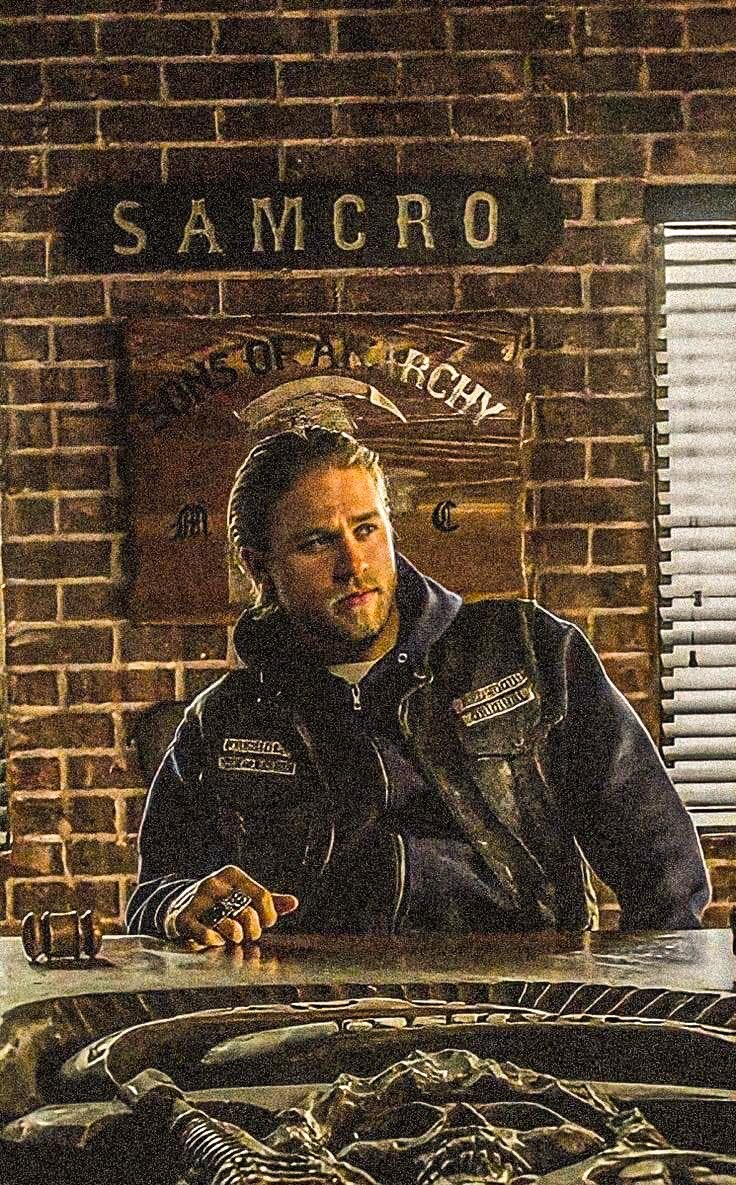 SOAismyReligion's tweet image. Jax Teller at the head of the table where he belonged 💀

#SOA #SAMCRO #SonsofAnarchy