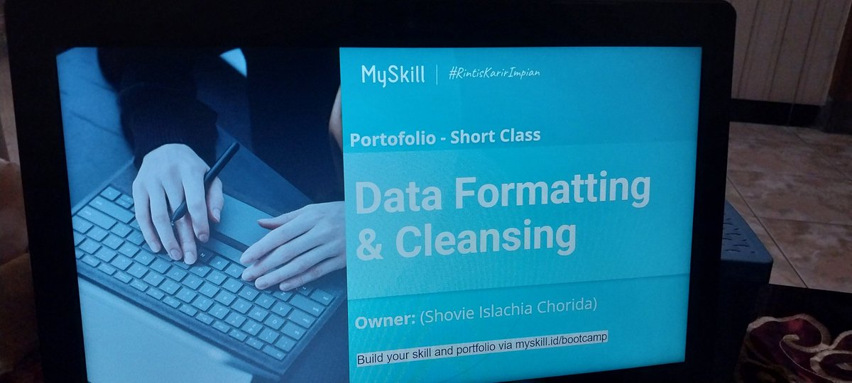 VIslachia's tweet photo. Belajar bareng @myskill_id seru bisa dapat ilmu baru dan pengalaman belajar bersama orang-orang hebat. Yuk belajar bareng dan tambah skill mu.

#learningatmyskill
#excel 
@myskill_id https://t.co/ObEWHhsUaQ