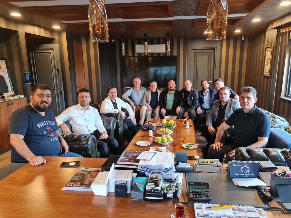 alicetin_07's tweet photo. İl Yönetim Kurulu Üyemiz Ali Abay’ın iş yerini ziyaret ettik. https://t.co/bgsgXrWzt8