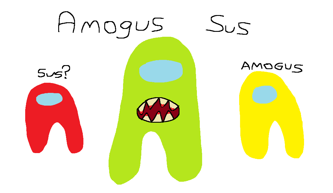 AMouldyCake's tweet photo. Super sus? or amogus? SUS SUS AMOGUS https://t.co/wPnZSnx4yd