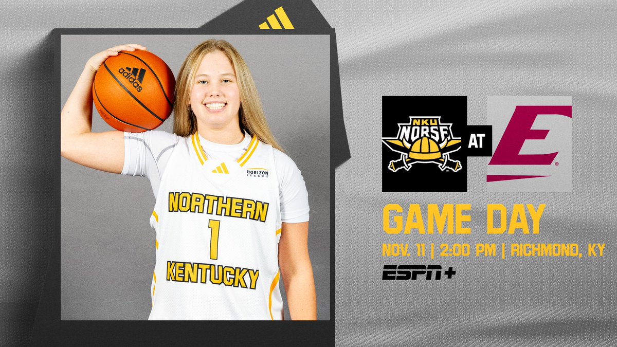 Quick trip south on I-75 to meet the Colonels🏀 

🆚 - Eastern Kentucky
🗓️ - Saturday, Nov. 11
🕑 - 2:00 PM 
🏟️ -  Baptist Health Arena
📊 - bit.ly/3MEi1lF
💻 - es.pn/46ZI92x (ESPN+) 

<a href="/NKUNorse/">Northern Kentucky Athletics</a> | #NorseUp