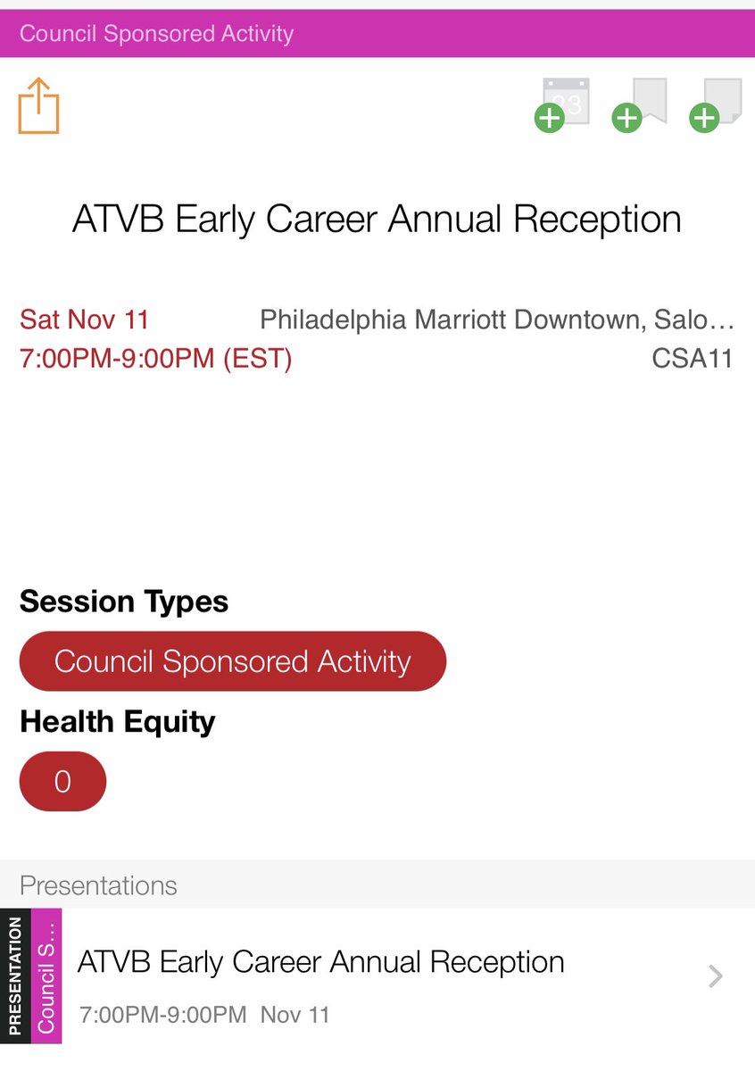 I’m so excited to be back in my hometown of Philly for #AHA23 with my Boston crew @nubama @JosepItaliano Be sure to find us at these sessions and events today 🎉🩸👩🏻‍🔬